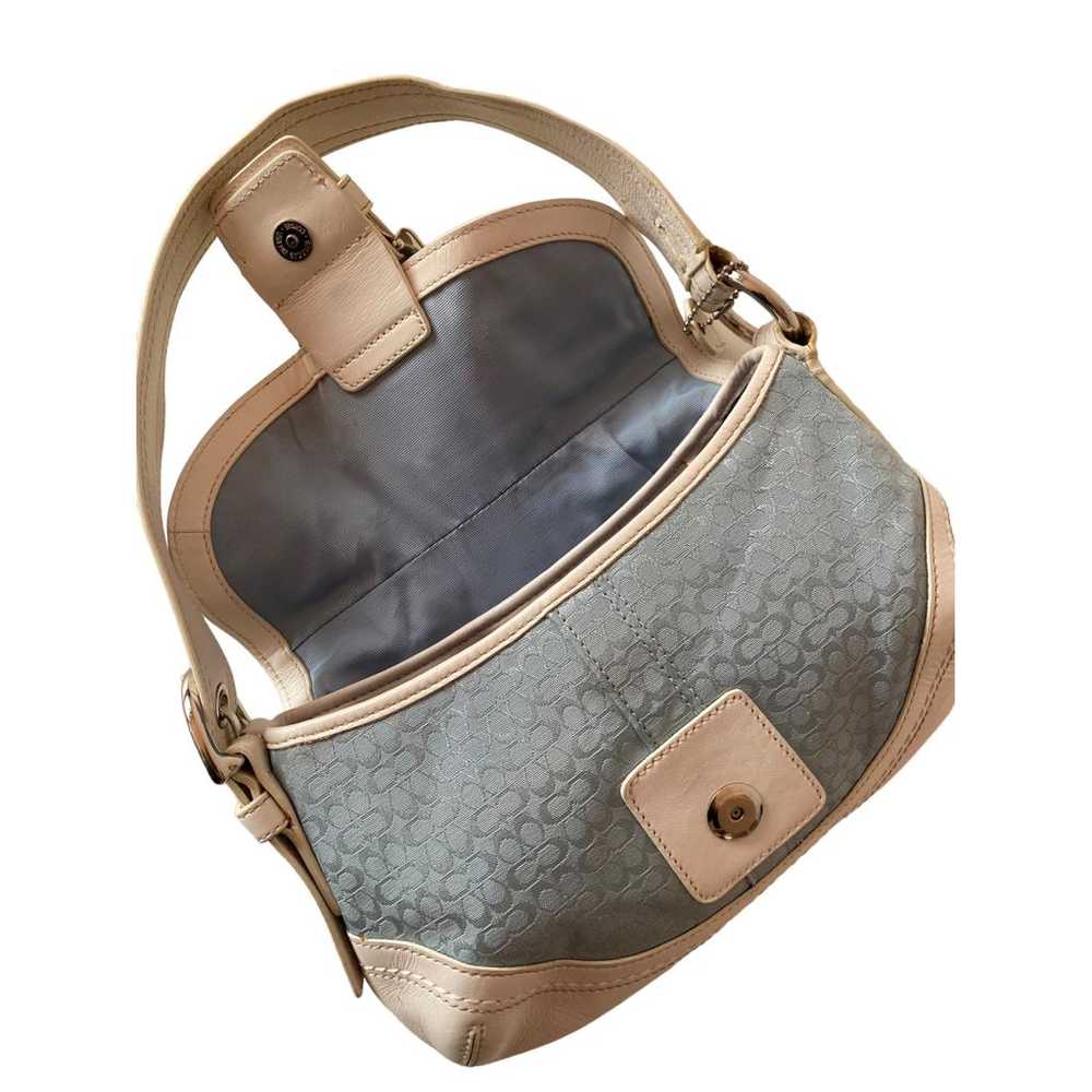 Coach Signature Sufflette cloth mini bag - image 6