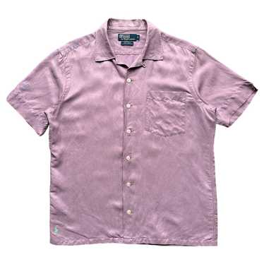 Polo Ralph Lauren silk/linen camp shirt Small - image 1