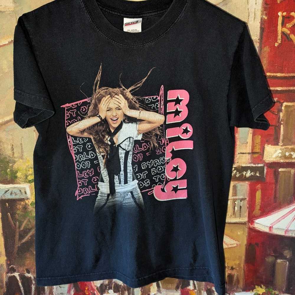 Miley Cyrus vintage tshirt - image 1