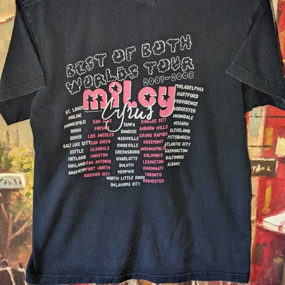 Miley Cyrus vintage tshirt - image 2