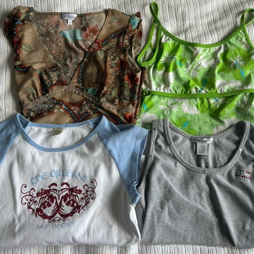 Bundle Vintage & Y2K women's tops - image 4