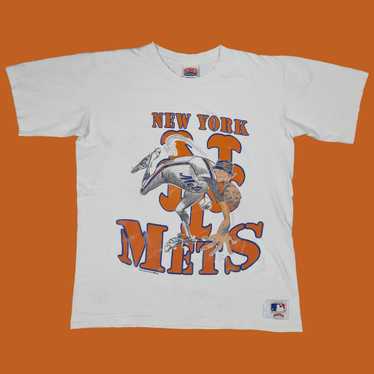 MLB × Nutmeg Vintage 90's New York METS Player Il… - image 1