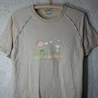 9356 Peanuts Snoopy design short-sleeved t-shirt … - image 1