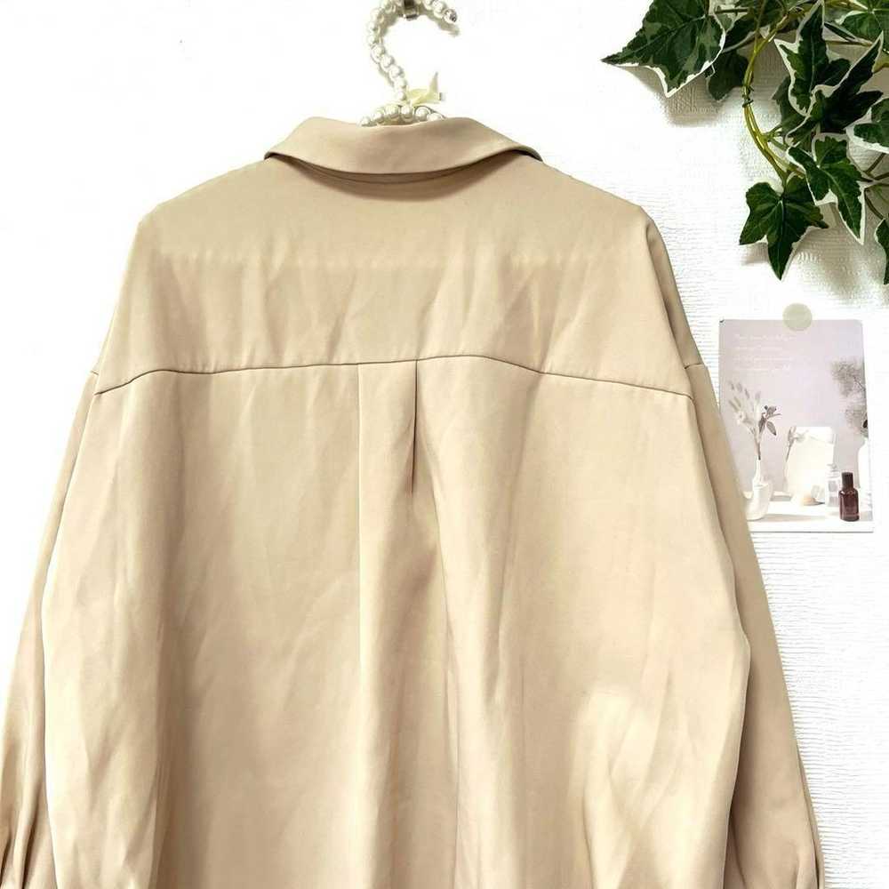 6270-1 FELISSIMO Skipper Blouse Solid Color M - image 7