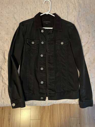 NWOT ALLSAINTS Jasper buy 100% cotton denim jacket, black, size XS