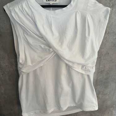 Enfold sleeveless T-shirt. - image 1