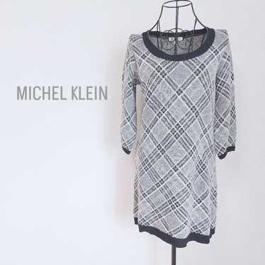 n095 Michelle Klan Itoh Co., Ltd. [38] Tunic Knit… - image 1