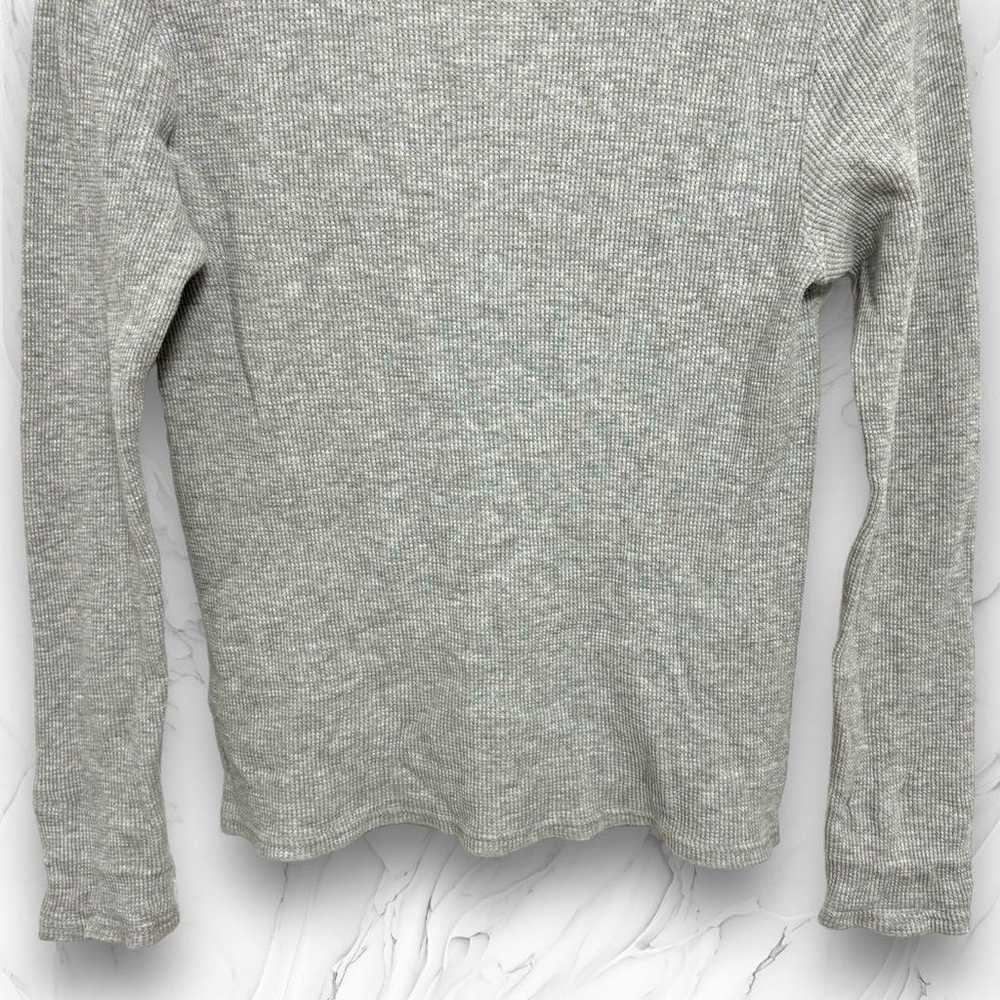 Adam Elpoe Long Sleeve Cut and Sewn Gray High Nec… - image 4