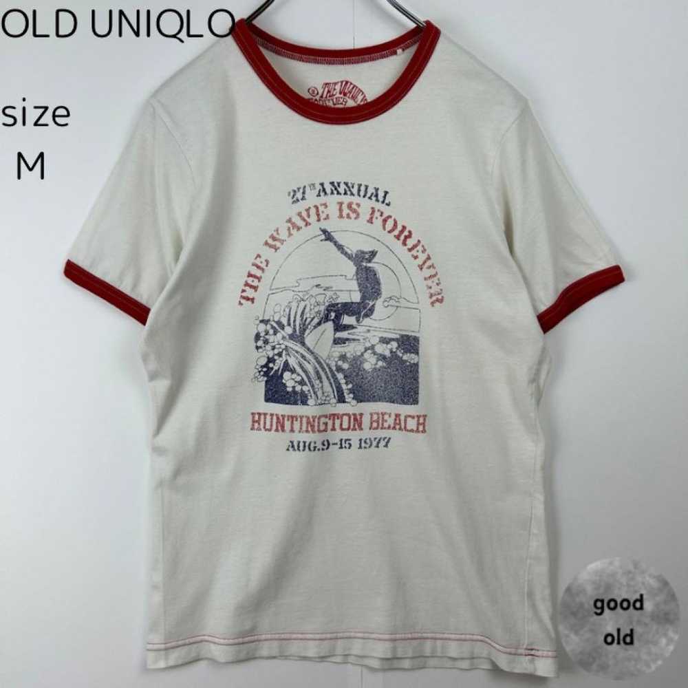 Vintage OLD UNIQLO T-shirt Tops with Some Flaws - image 1