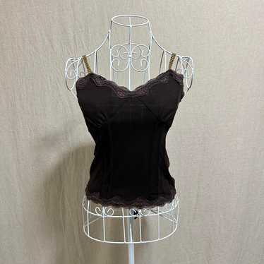 Fairy Grange Camisole Brown Lace Type