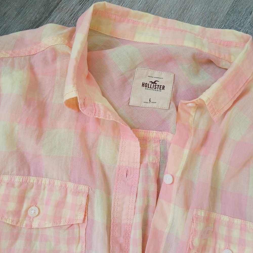 Gorgeous Vintage Hollister Y2K Button Up Shirt Top - image 2