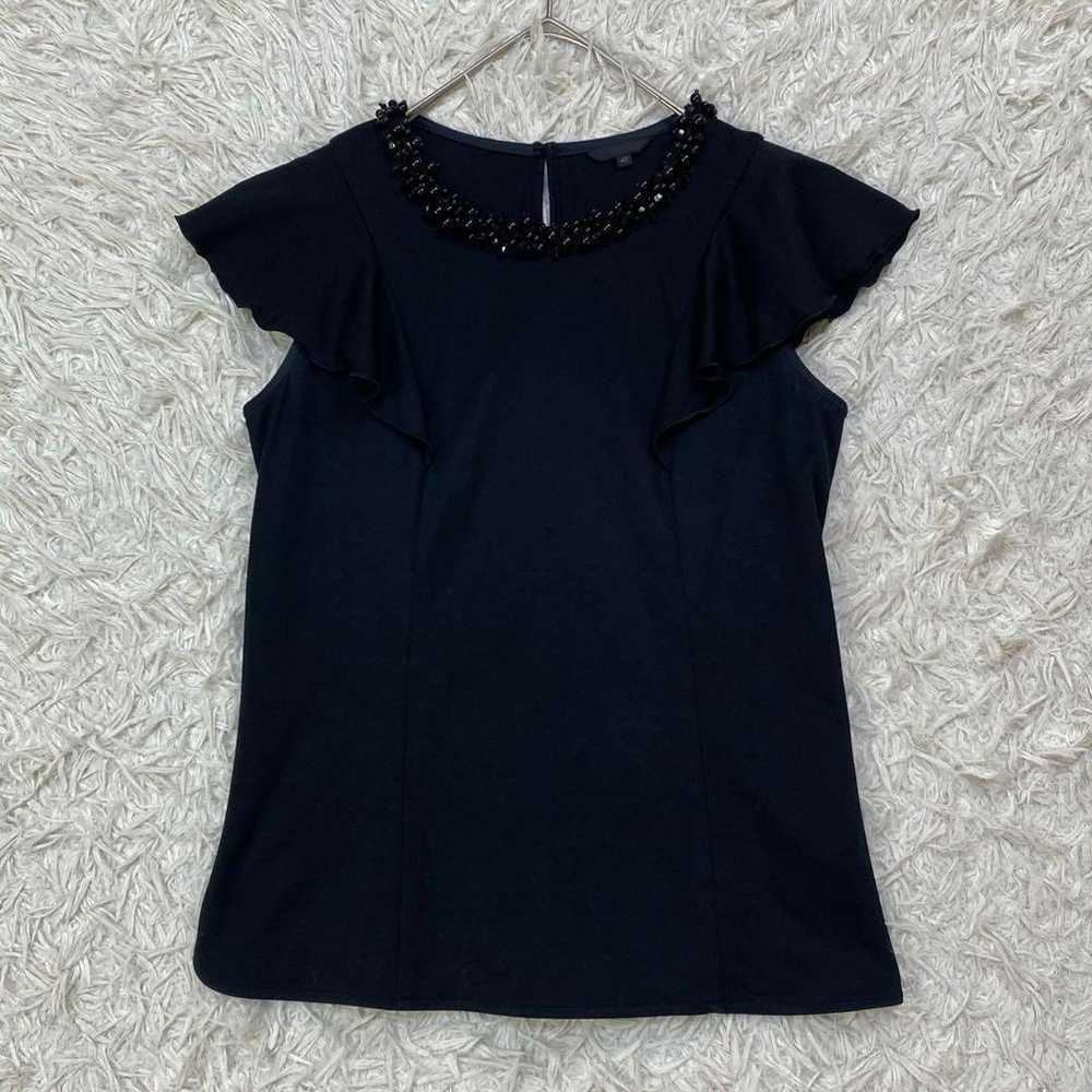 TouBasic Frill Sleeve T-shirt with Studs Size 40 … - image 1