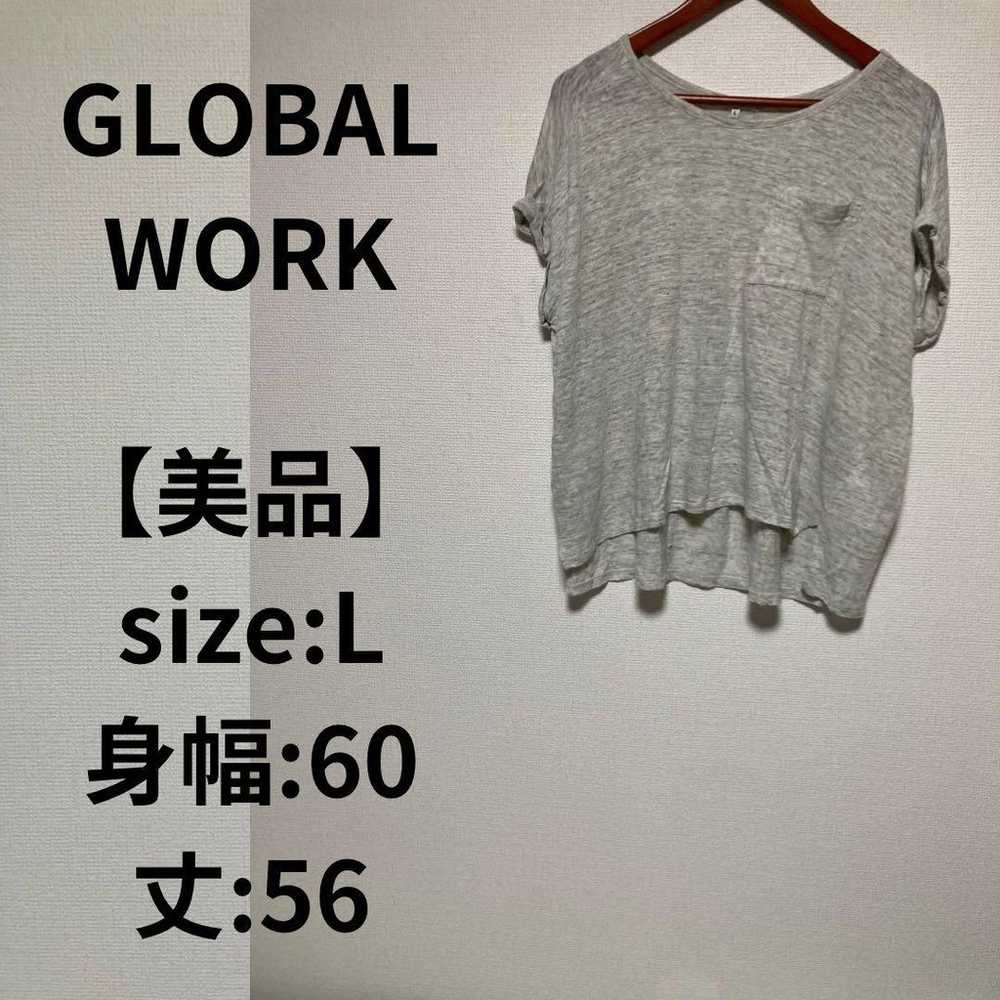 【Excellent Condition】GLOBAL WORK Top Linen - image 1