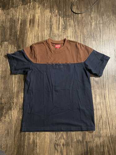 Supreme 2 color split tee - image 1