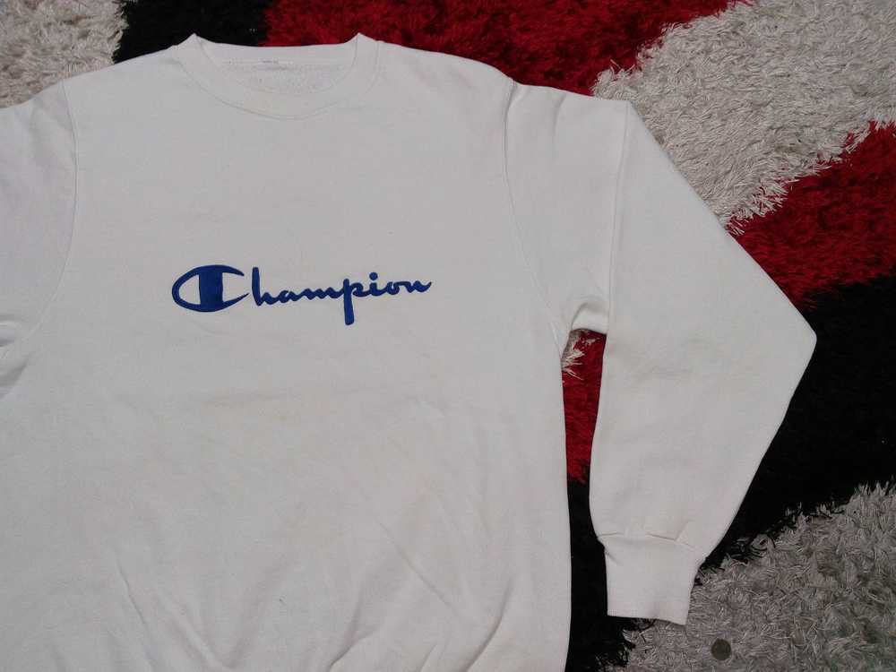 Champion × Vintage Vintage Champion Sweatshirt Sw… - image 3