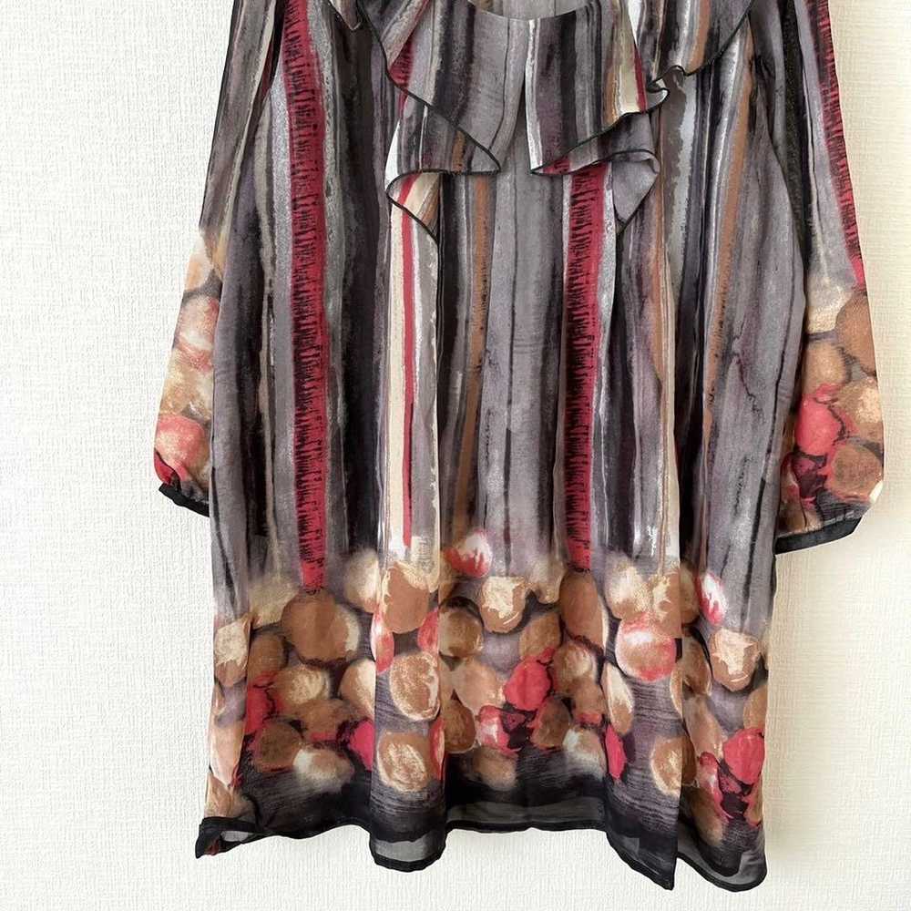 Blouse Tunic [LL] Plus Size Voluminous Sleeve All… - image 3