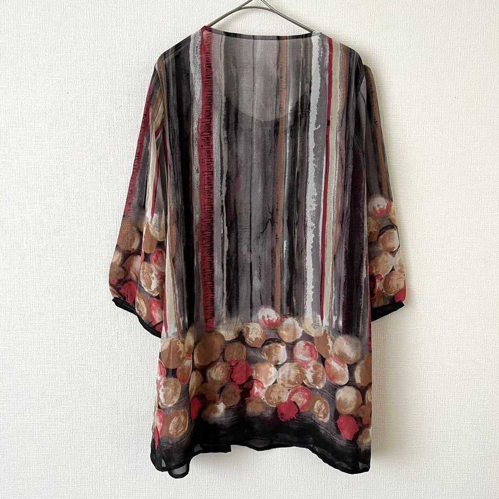 Blouse Tunic [LL] Plus Size Voluminous Sleeve All… - image 6