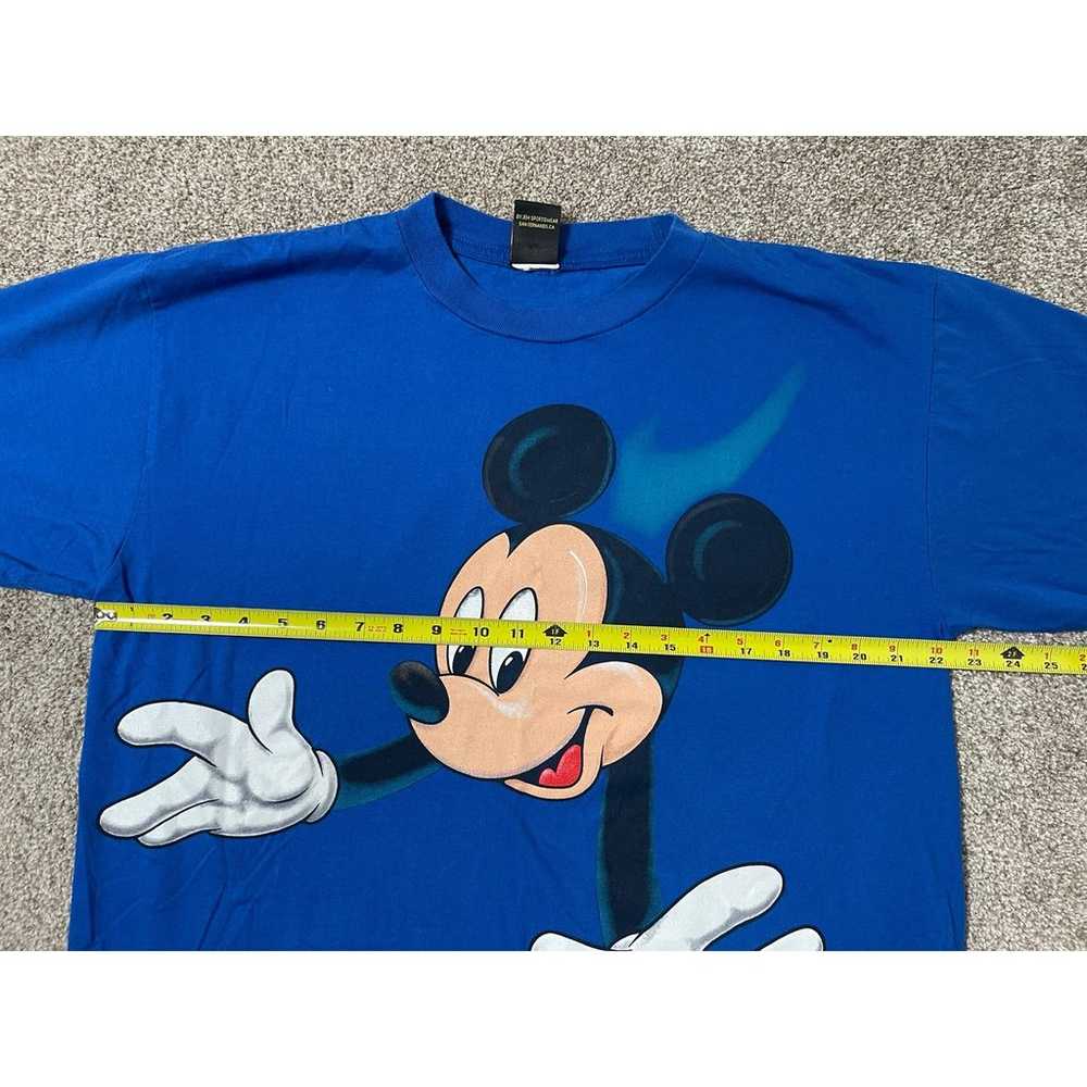 Vintage Unisex Mickey Mouse Unlimited Large Print… - image 11