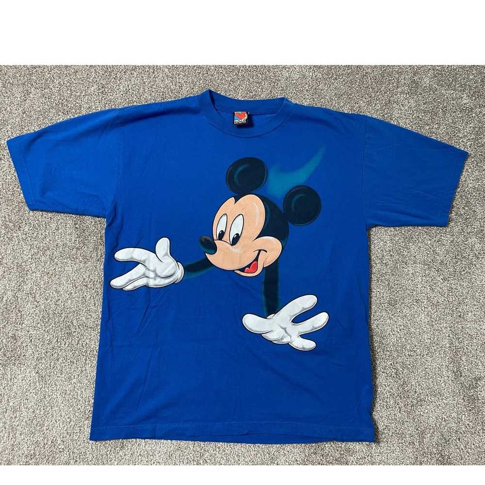 Vintage Unisex Mickey Mouse Unlimited Large Print… - image 1