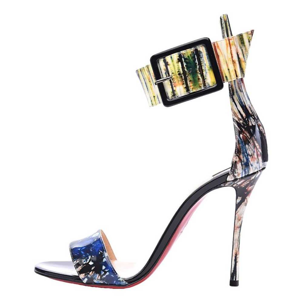 Christian Louboutin Patent leather sandal - image 1