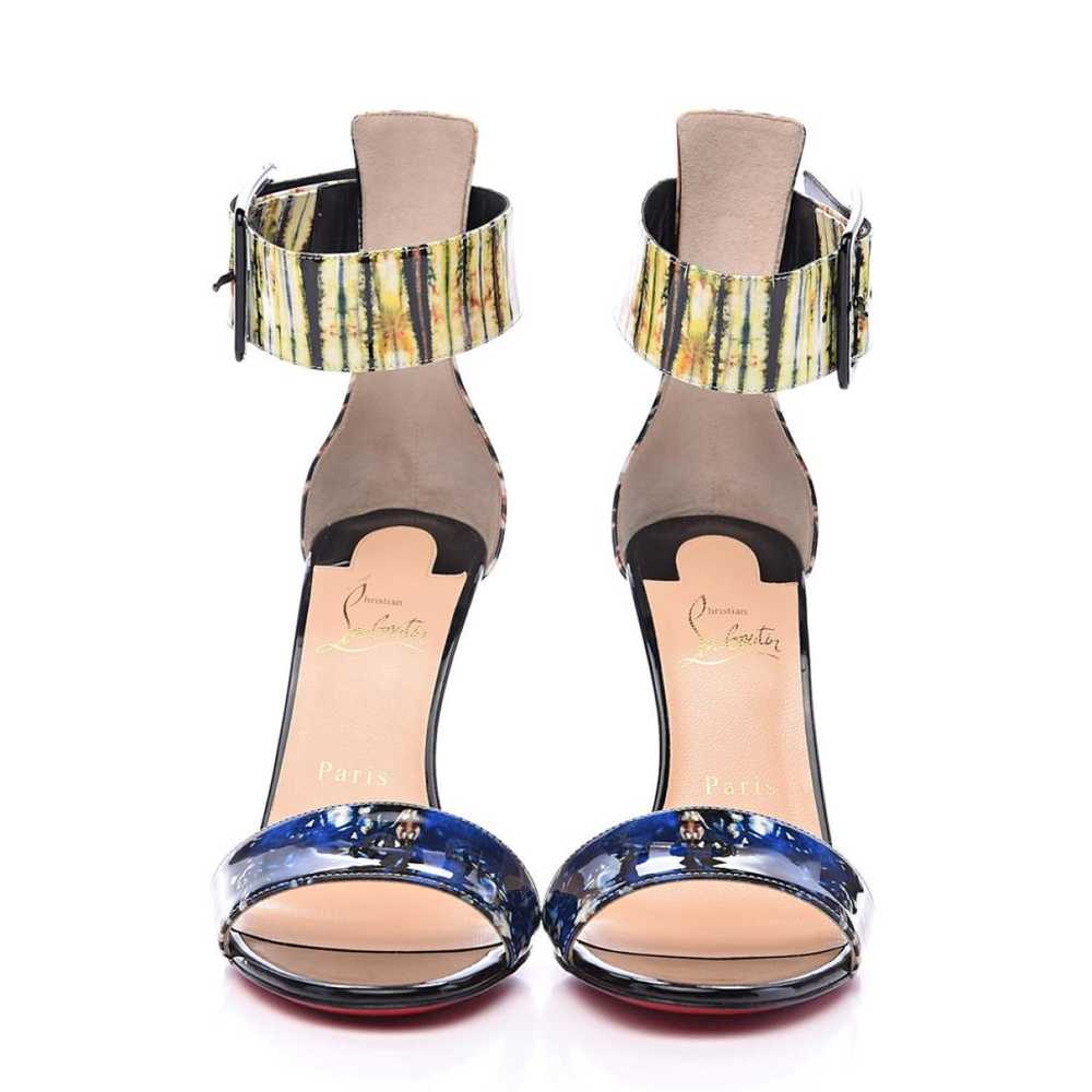 Christian Louboutin Patent leather sandal - image 3