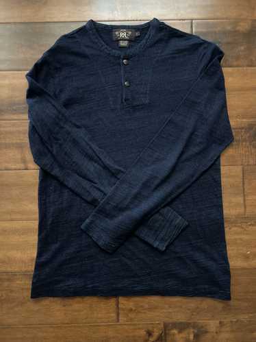 RRL Ralph Lauren RRL Ralph Lauren henley Size Sma… - image 1