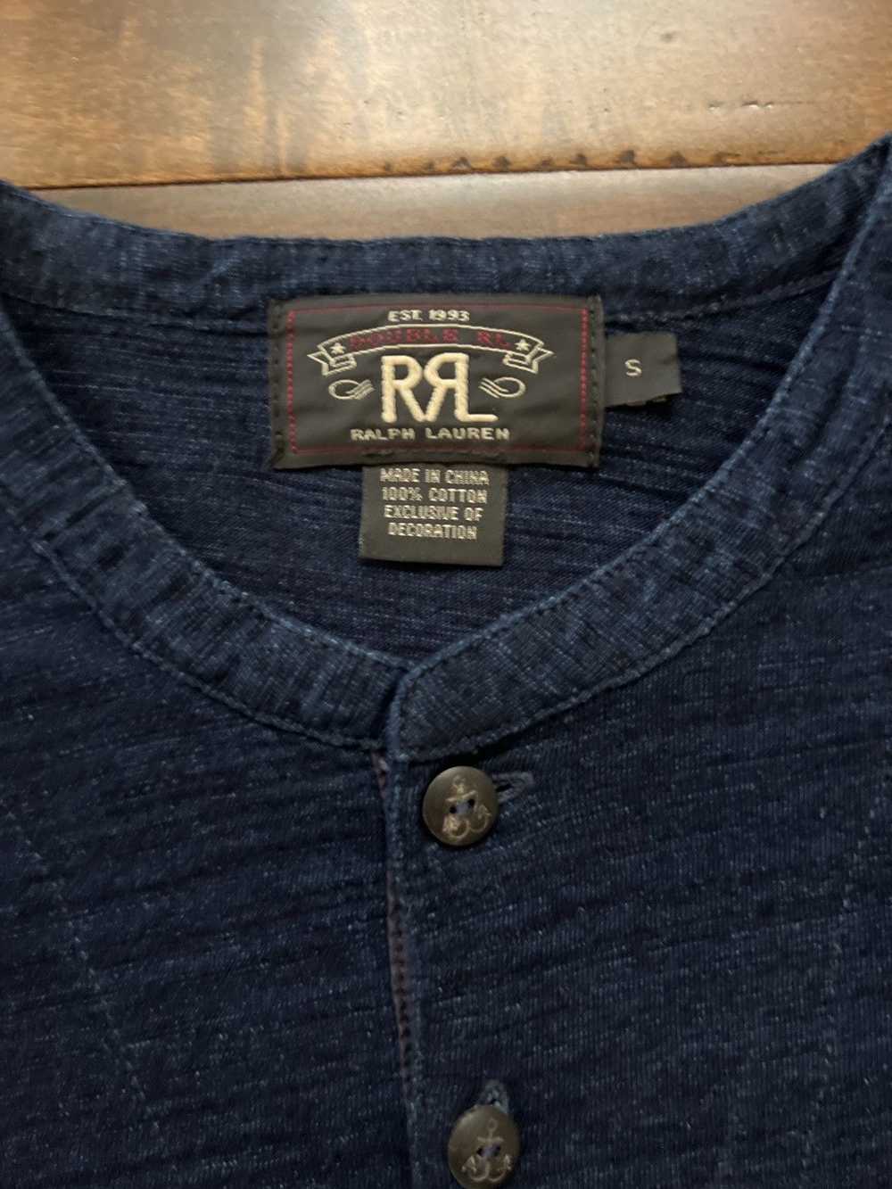 RRL Ralph Lauren RRL Ralph Lauren henley Size Sma… - image 2