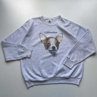 Animal Tee × Art × Vintage Vintage 90s Chihuahua … - image 1