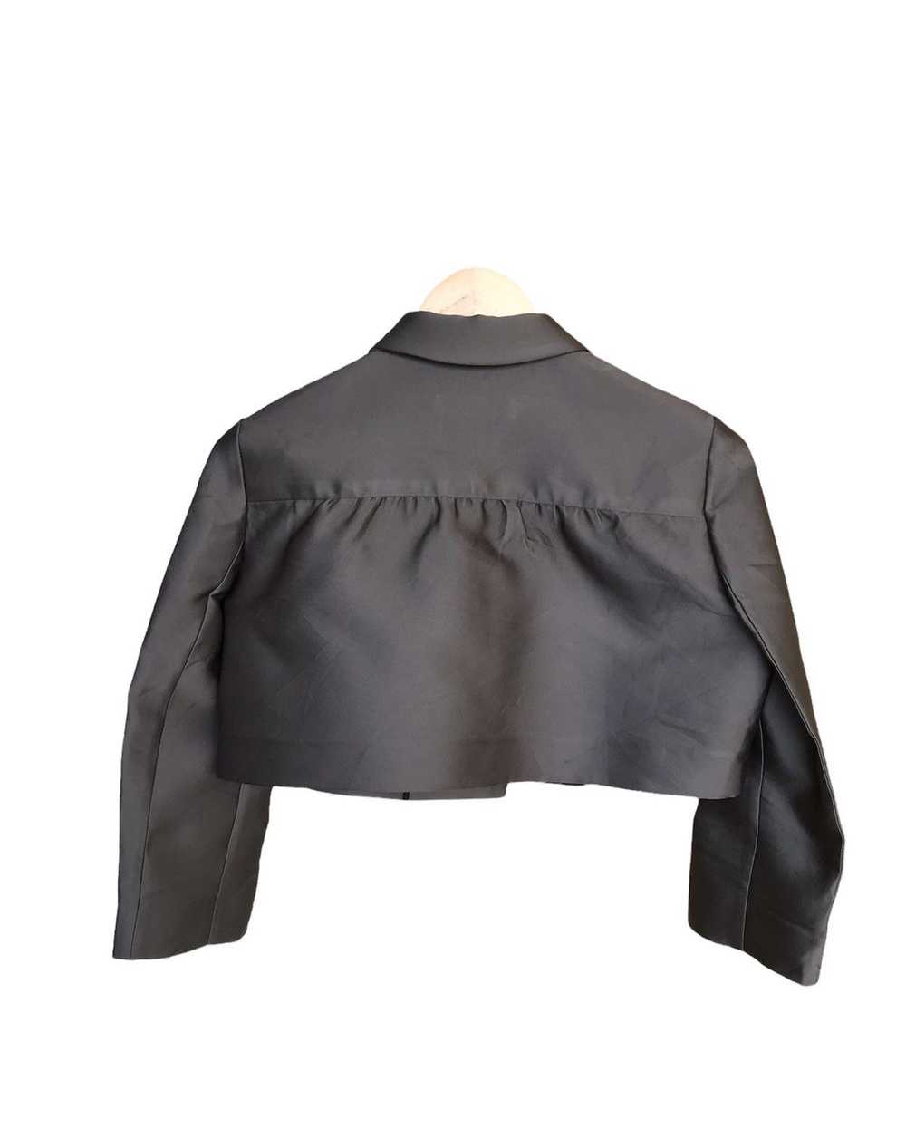 Luxury × Prada Vintage Prada Poncho Blazer Crop T… - image 2