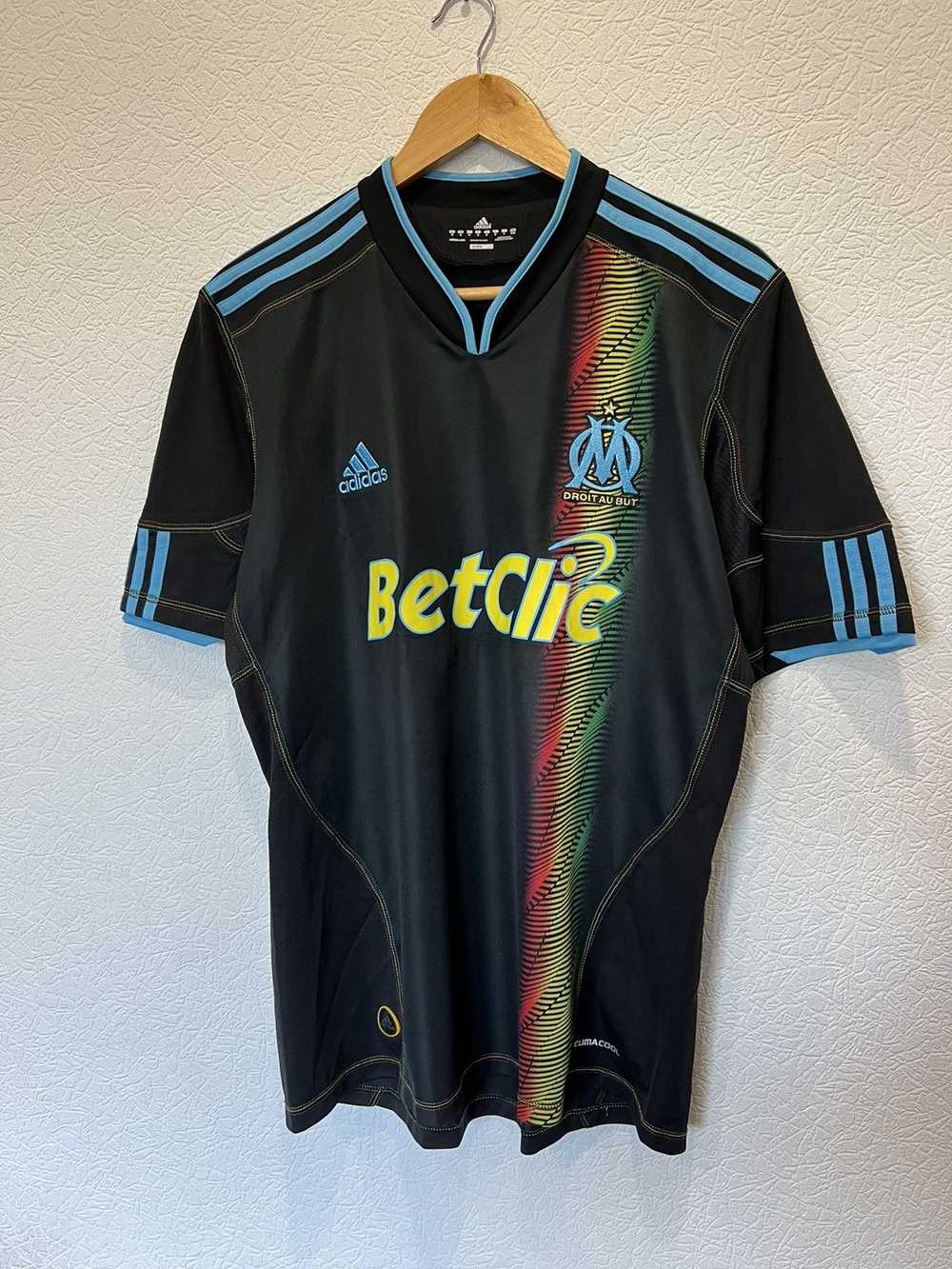 Adidas × Soccer Jersey × Vintage Adidas Marseille… - image 1