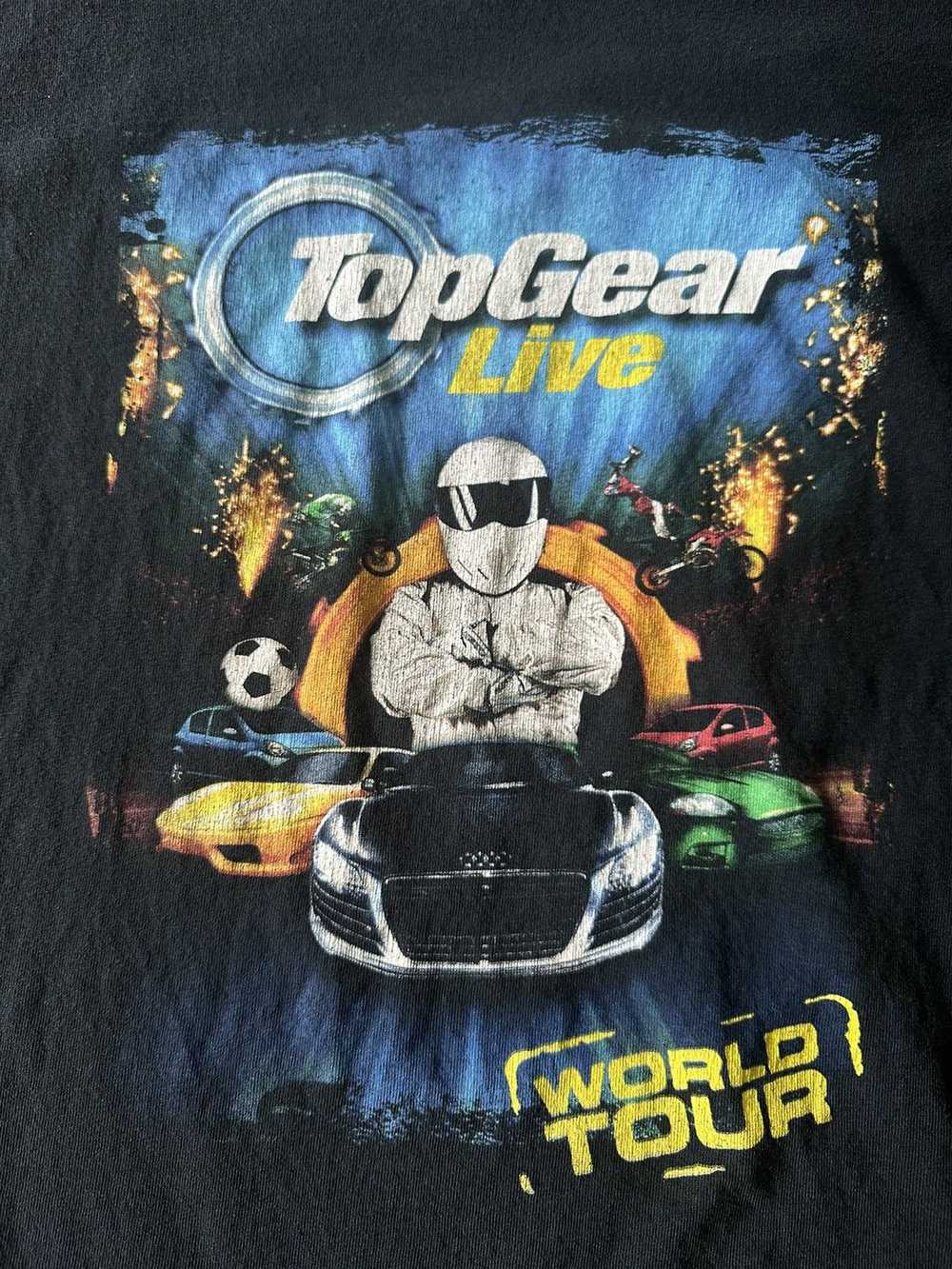 Vintage Vintage Top Gear Live 2008 World Tour Shi… - image 2