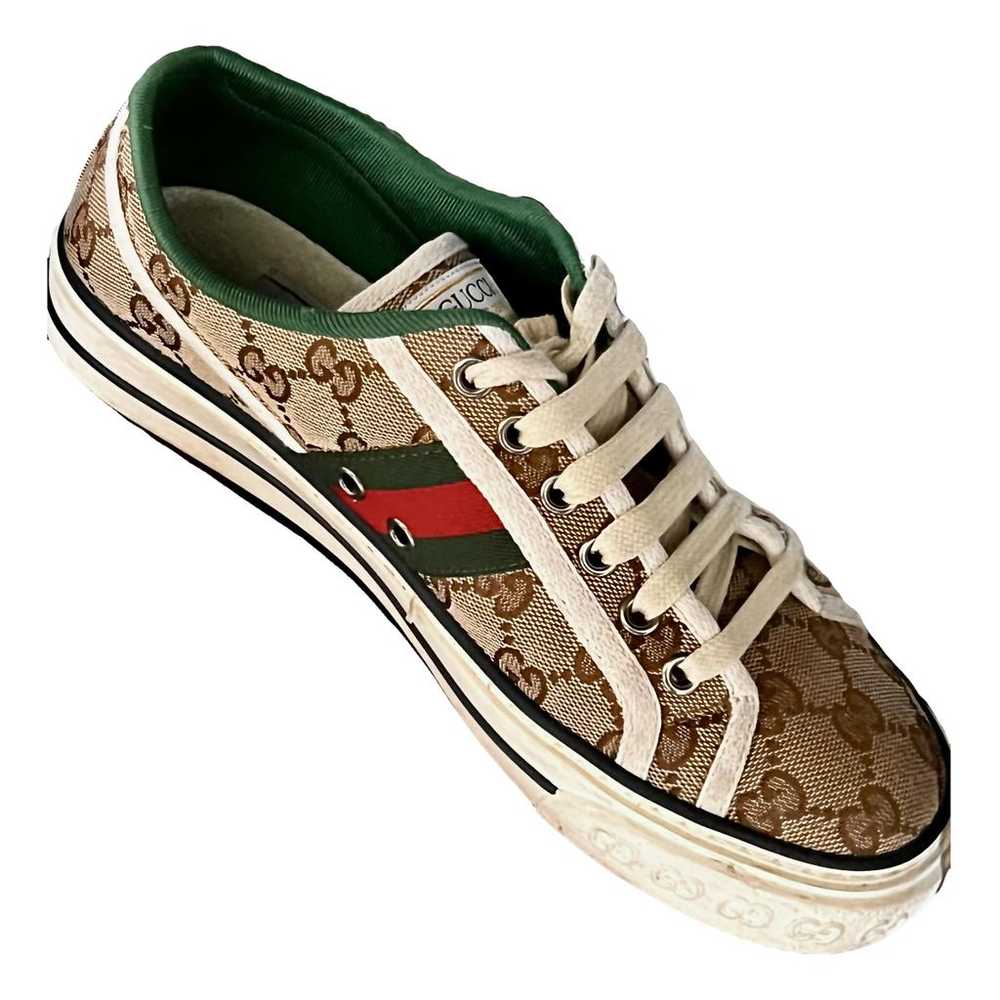 Gucci Tennis 1977 cloth trainers - image 1