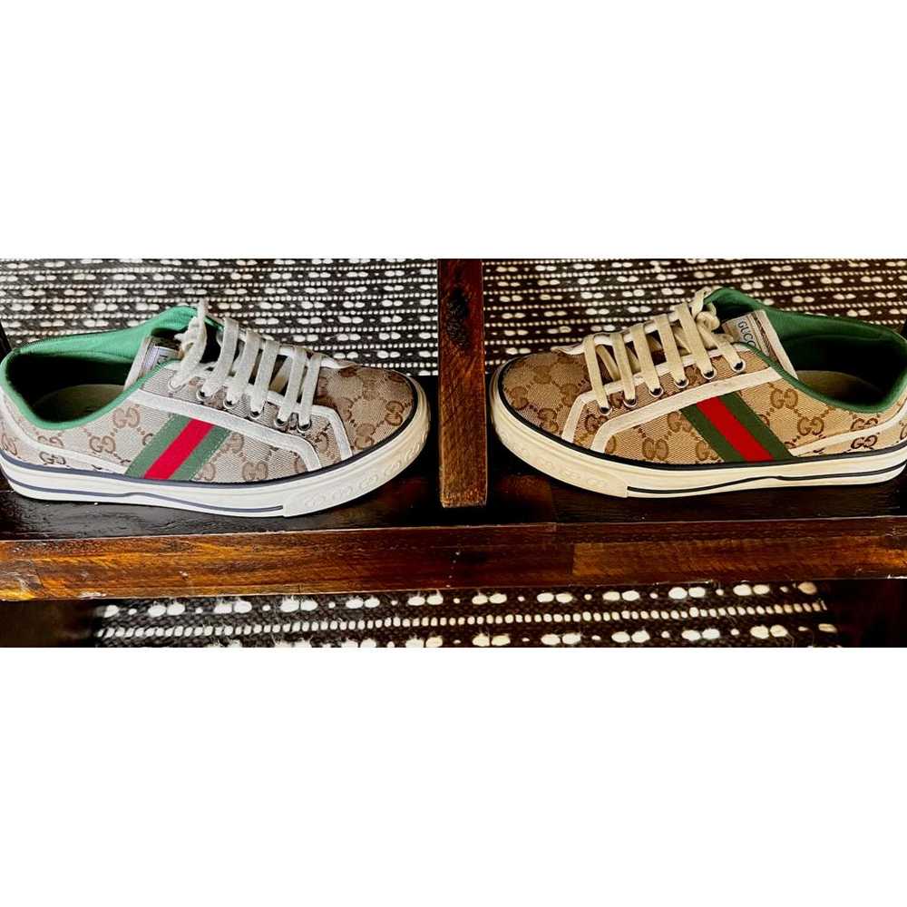 Gucci Tennis 1977 cloth trainers - image 4