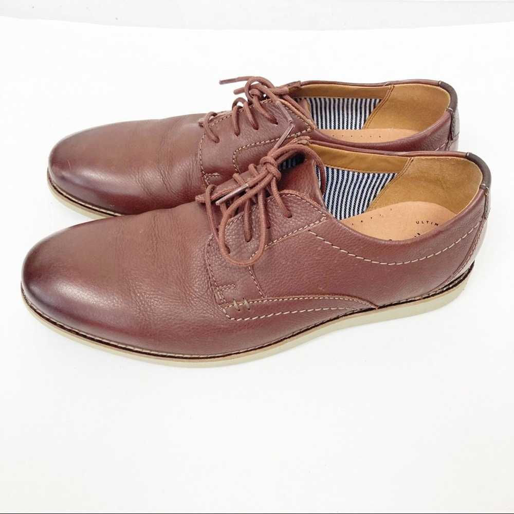 Clarks Collection by Clarks Brown Lace Up Loafers… - image 2