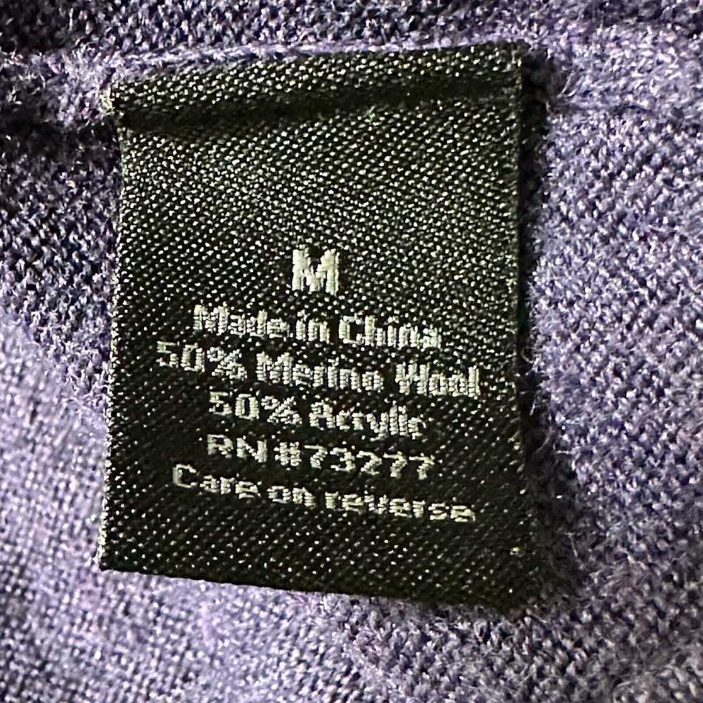 Apt. 9 Apt. 9 Medium Purple V-Neck Wool Blend Pul… - image 4