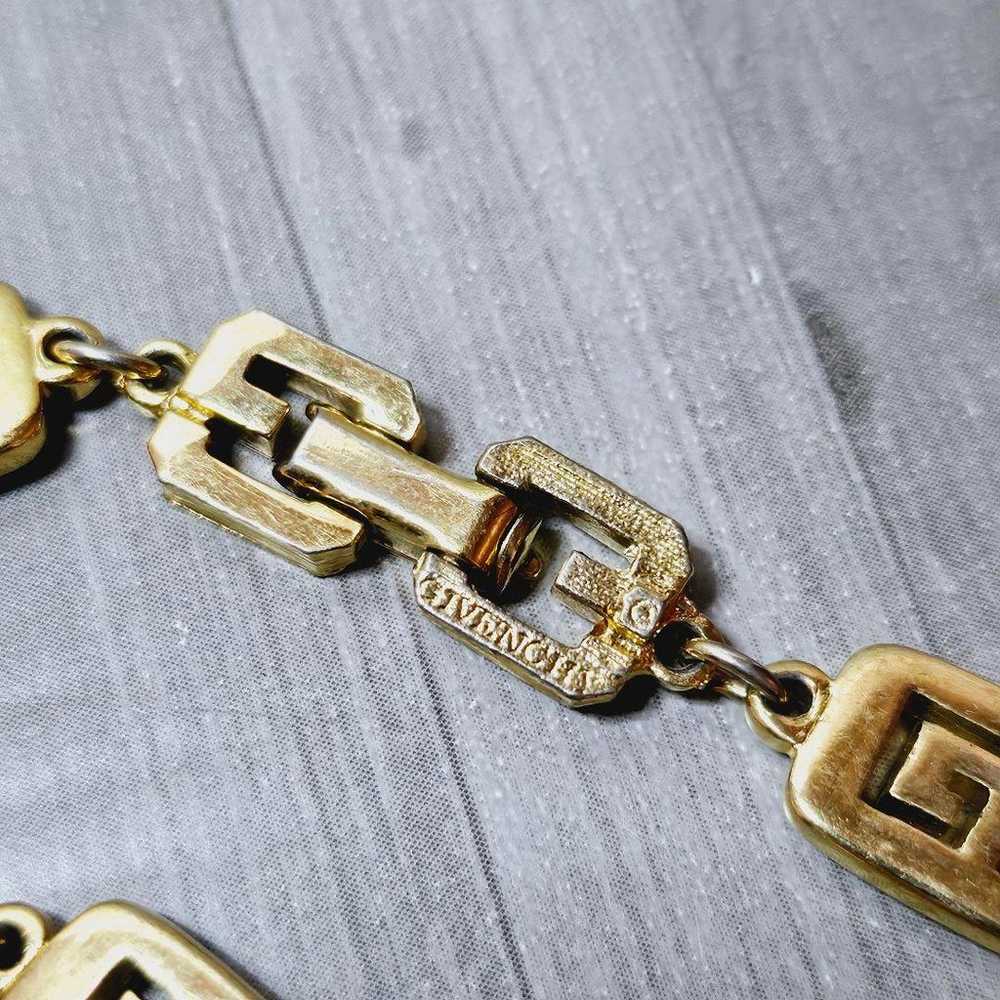 【Excellent condition】GIVENCHY Gold Bracelet Vinta… - image 3