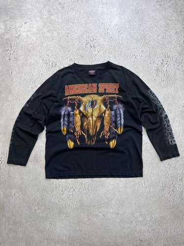 Affliction × Harley Davidson × Rock T Shirt THRASH