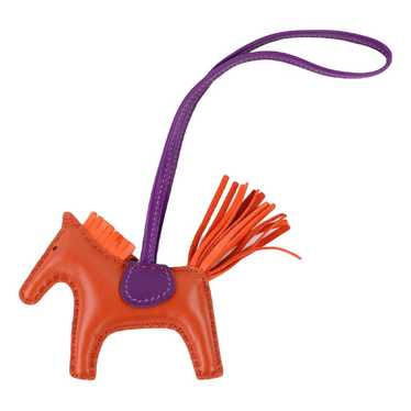 Hermès Rodeo leather bag charm - image 1