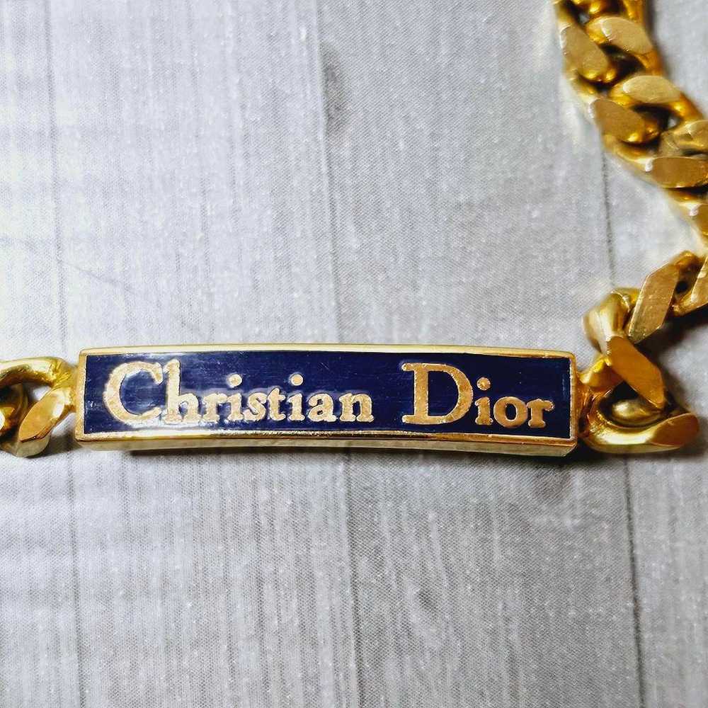 【Excellent Condition】Dior Gold Kippah Bracelet Lo… - image 2