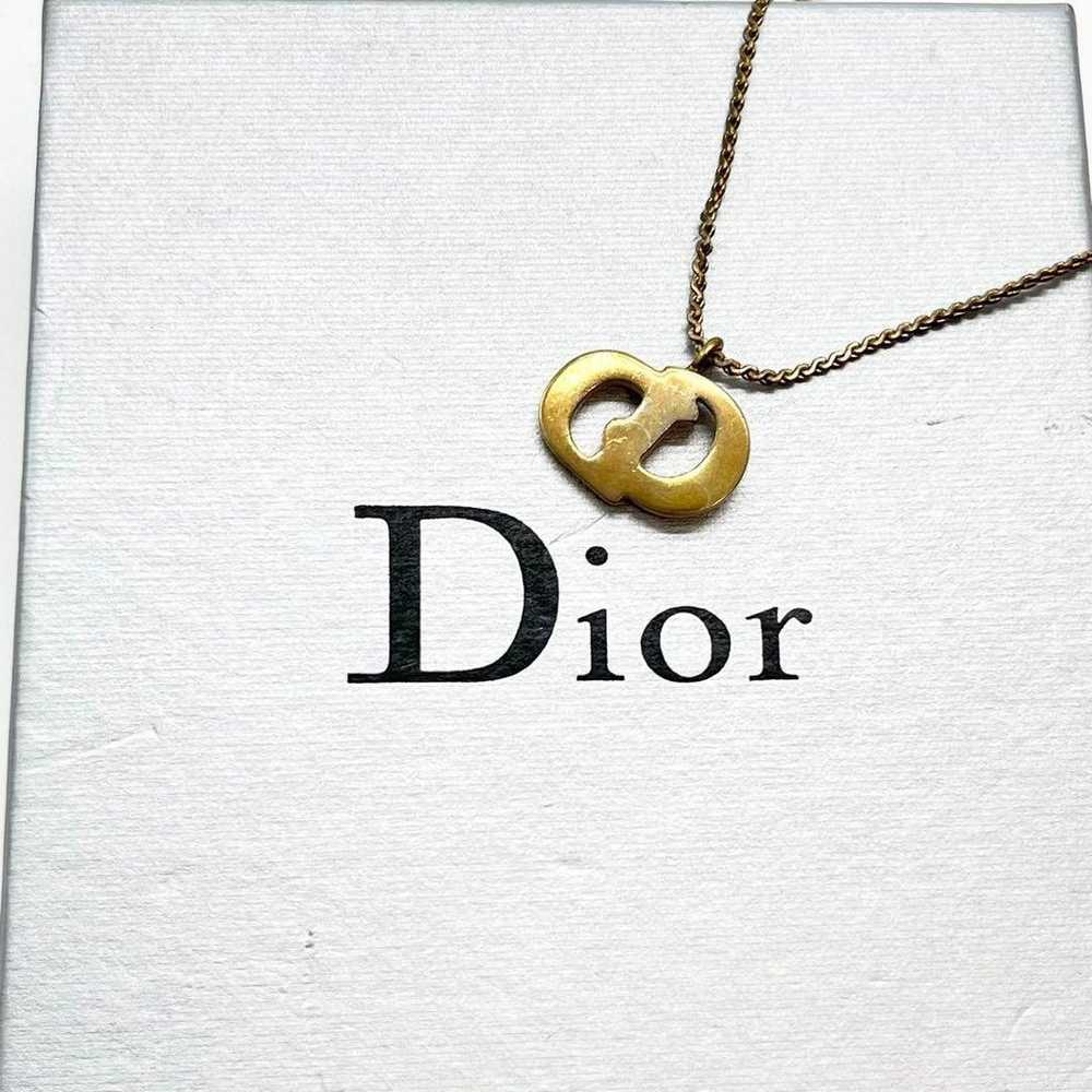 Excellent condition Christian Dior necklace with … - image 2