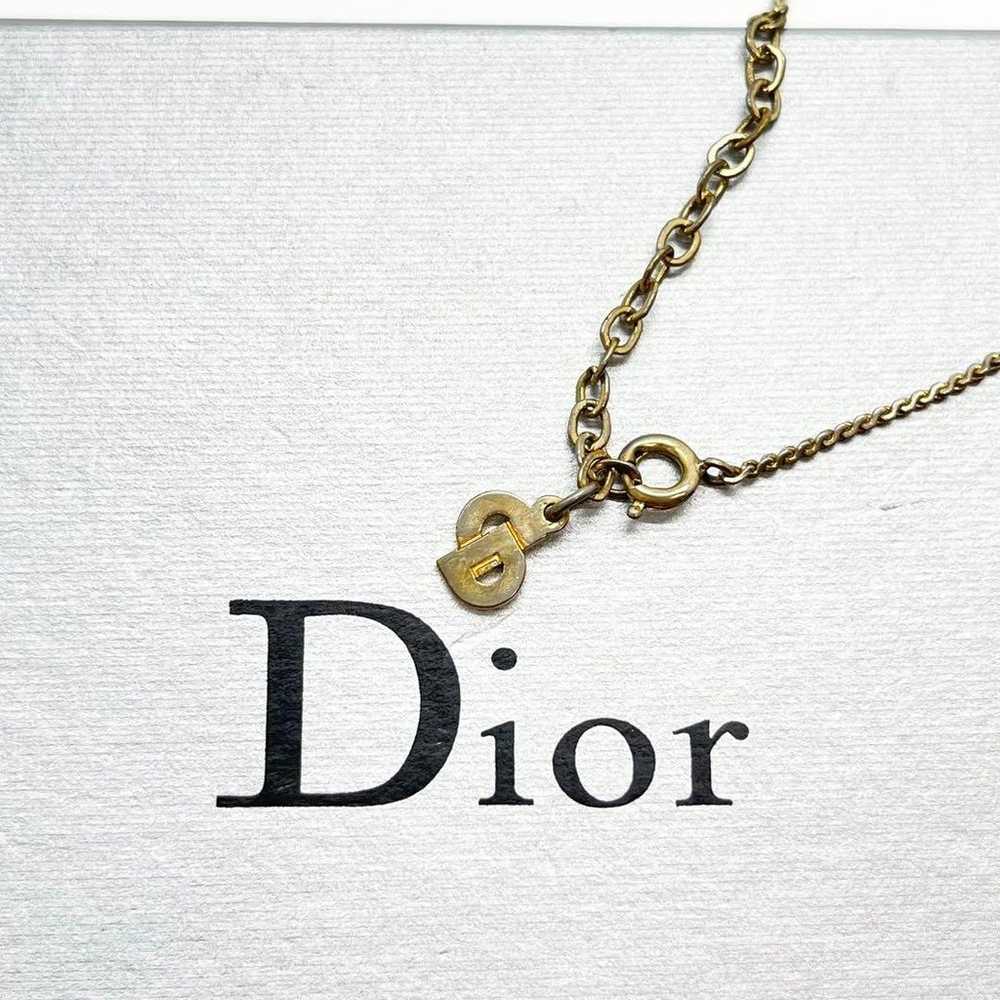 Excellent condition Christian Dior necklace with … - image 3