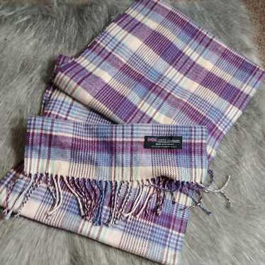 Scottish Women's Plaid Cashmere Scarf SOO SOFT Pi… - image 1