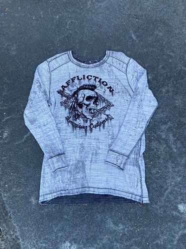 Affliction × Streetwear × Tapout Crazy Y2K Opium A