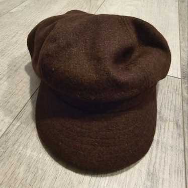 Vintage Betmar NY Brown Wool Blend Newsboy Cap Hat