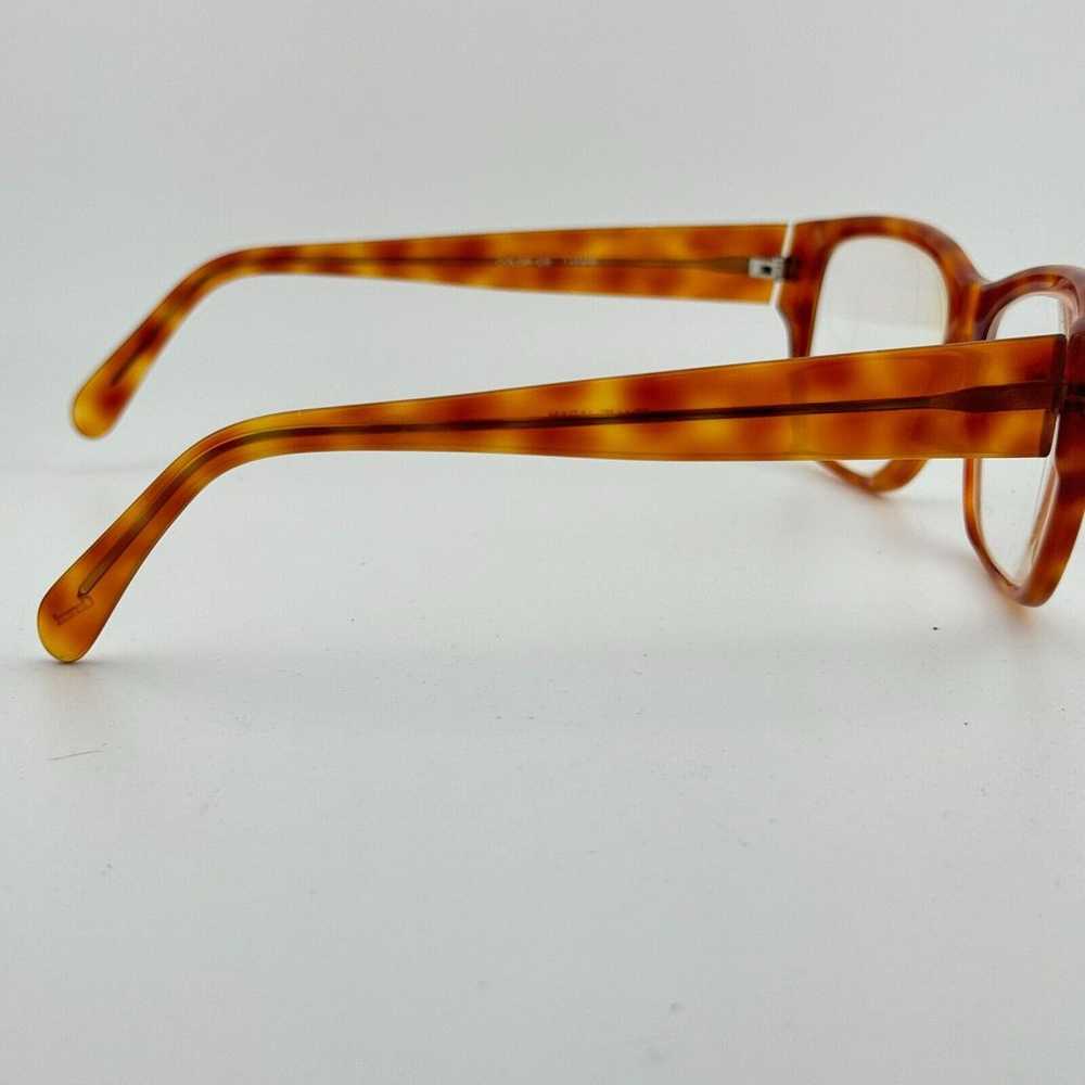 Vintage Charmant 4910 Color DB Tortoise Oval Cat … - image 4