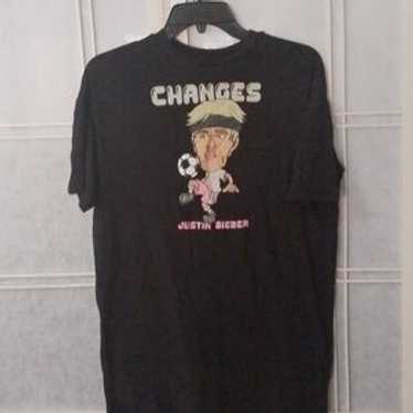 ジャスティンビーバー CHANGES Tシャツ 黒 ブラック Mサイズ 予約商品】 JUSTIN BIEBER ジャスティンビーバー (新譜 発売