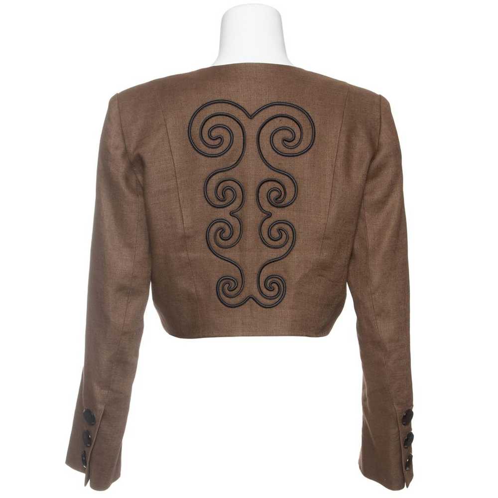 Yves Saint Laurent Linen jacket - image 2