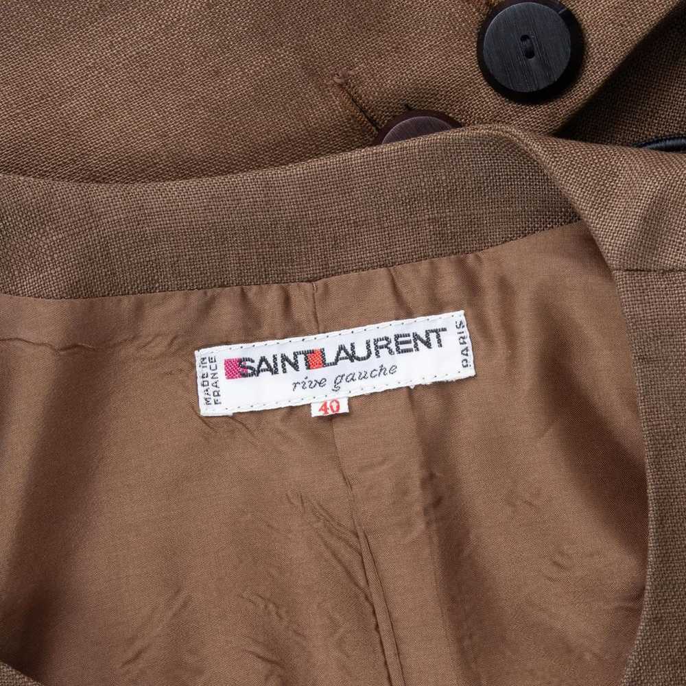 Yves Saint Laurent Linen jacket - image 3