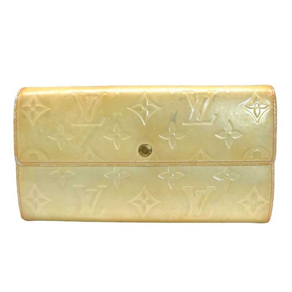 LOUIS VUITTON Monogram Vernis Long Wallet Folding… - image 2