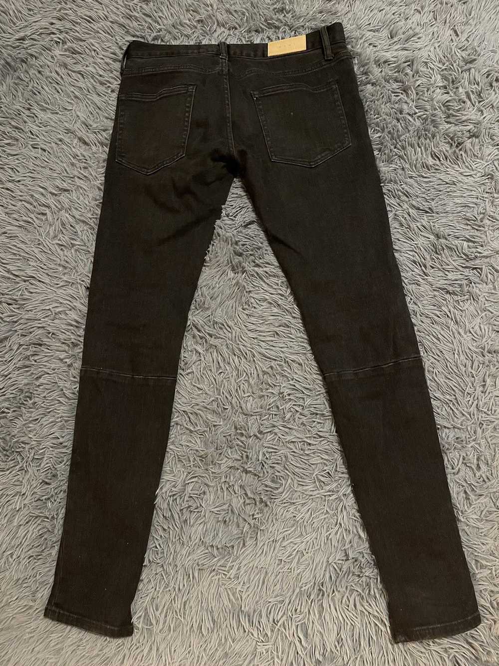 MNML Mnml Black Distressed Jeans Size 32 - image 2